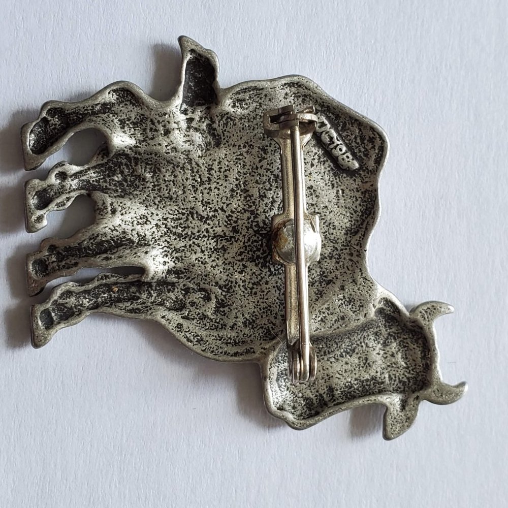 Pewter Cow Pin - Picture 3 of 3